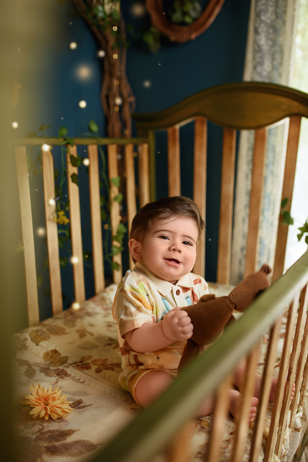 نورپردازی نرم برای عکاسی کودک در آتلیه کودک نویسا مشهد